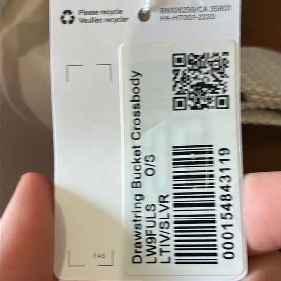 Lululemon Athletica Cream Crossbody Bag - Picture 6 of 6